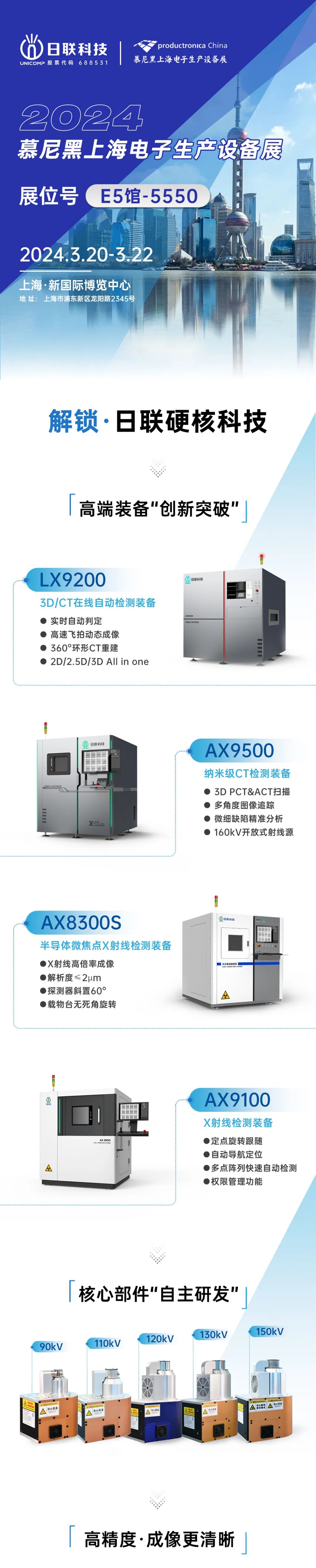 日联科技邀您共赏：2024慕尼黑上海电子生产设备盛典